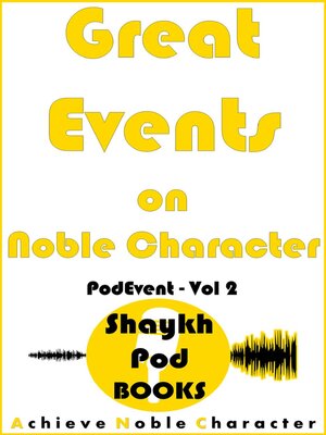 cover image of Great Events on Noble Character